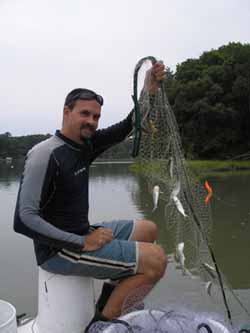 dave stanhope with a big catch